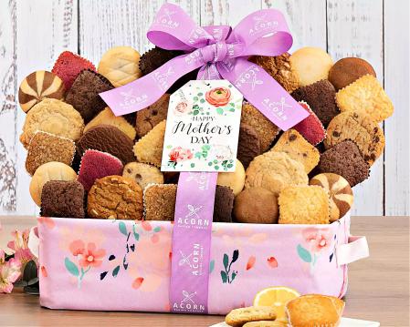 Mother's Day  BROWNIES AND COOKIES GIFT BASKET