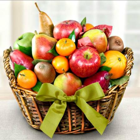 organic fruit basket