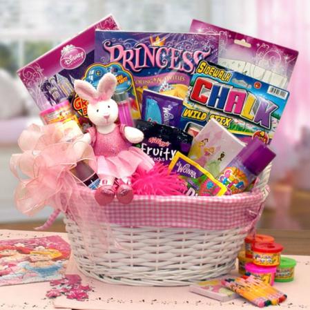 Little Girl Princess Treasure Basket