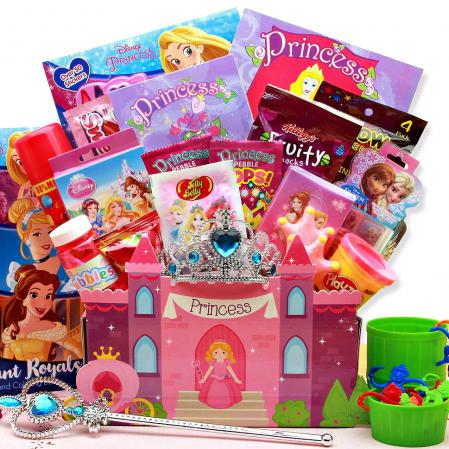 fairy take princess gift basket for little girls