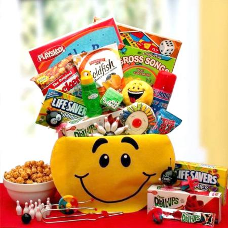 Kids Smiley Face Activity Gift Box