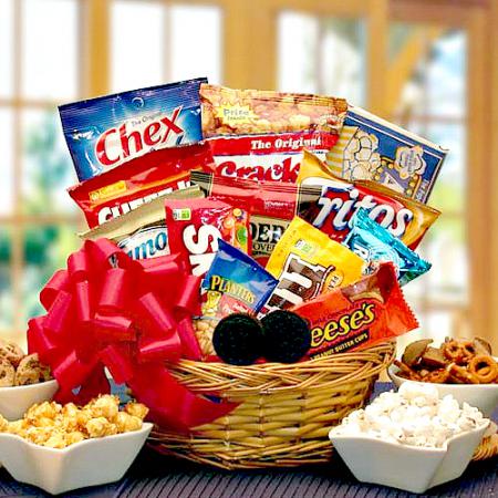 snack sampler gifts baskets