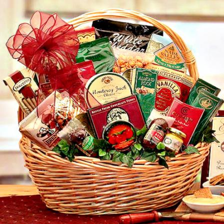Savory Snack attack gift basket
