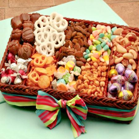 Tray of sweets
