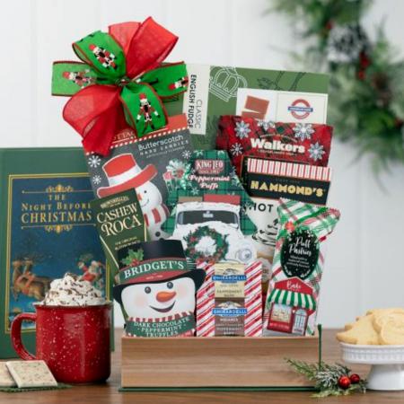 Christmas story gift basket