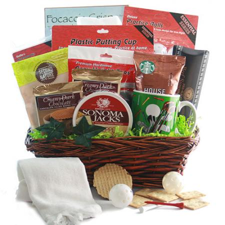 Golf basket for golfers