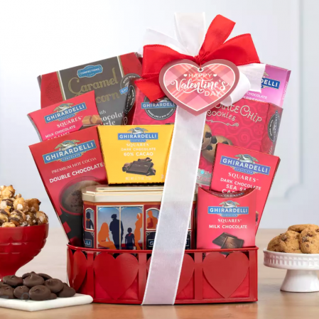 Valentine Chocolate basket