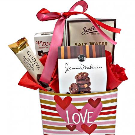 I'm Yours, Valentine Gift Basket for Men or Women