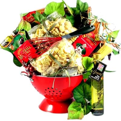 supreme Italian gift basket of food