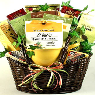 Fireside Pick-Me-Up Soup Basket