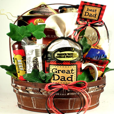 A Great Dad!, Gift Basket for Dad