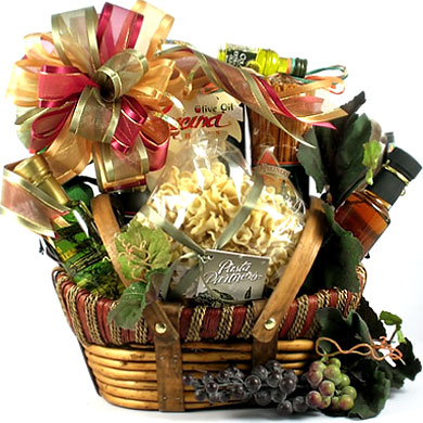 The Vineyard, Gourmet Italian Food Basket