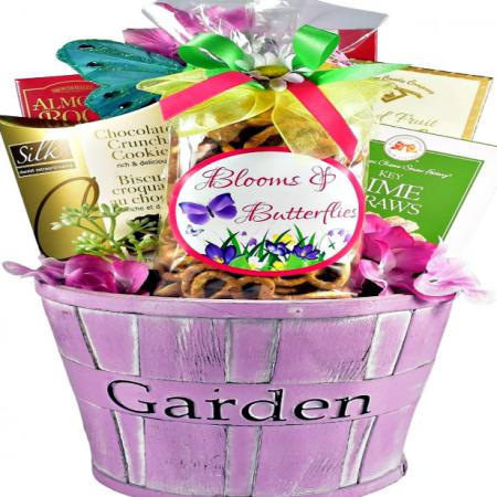garden themed gift baskets