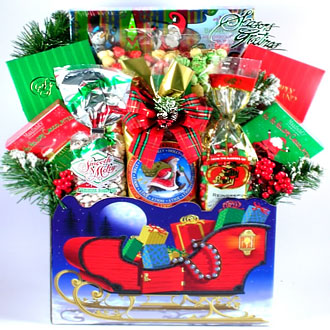 Sleigh Bells Holiday Gift Basket