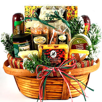 Holidays at Home Gift Basket 