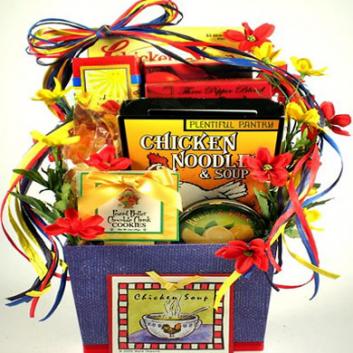 Soups On, Get Well Gift Basket