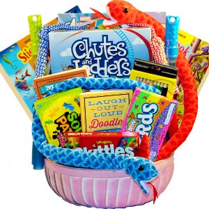 kids activity gift basket