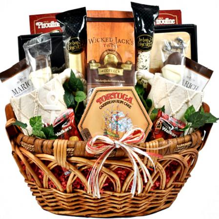 Huge Lasting Impression Gourmet Food Gift Basket