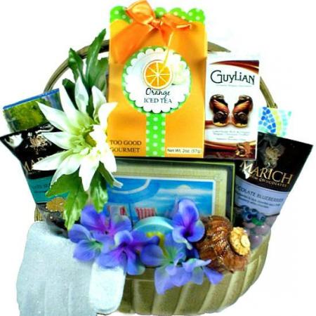  Relaxing Bay Breeze Luxury Pamper Spa Gift Basket For Women