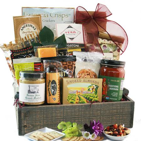 heartfelt sympathy gift basket