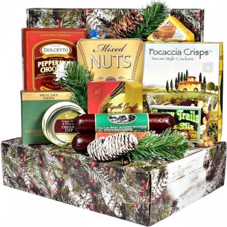 holiday care package, Christmas gift box