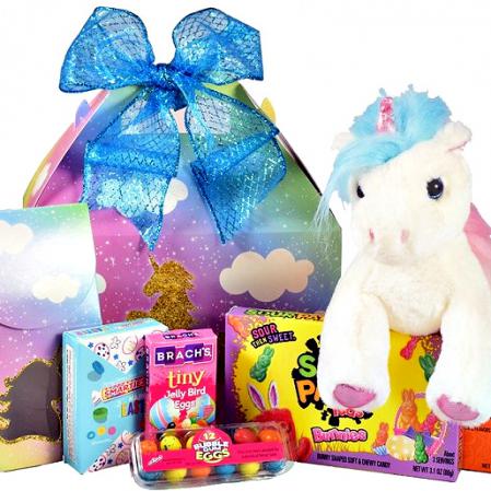 unicorn gift basket for kids
