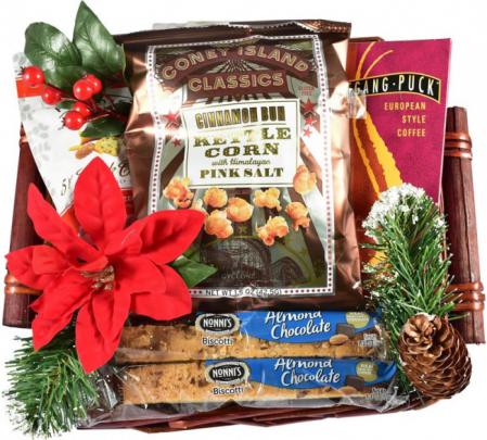 Christmas Munchies gift basket