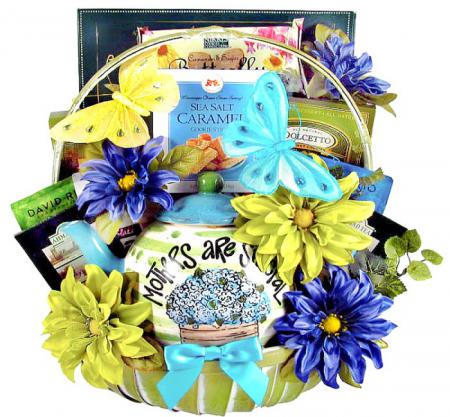 Teapot gift basket for mom