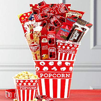 Great Popcorn & Candy Gift Box For All Ages