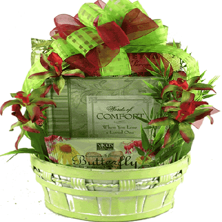Sympathy Gift Basket, In Remembrance