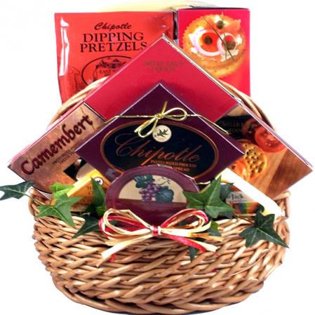 Holiday Meat and Cheese Basket