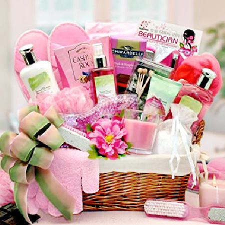 Mom Deserves A Hug & Some Relaxation Gift Basket