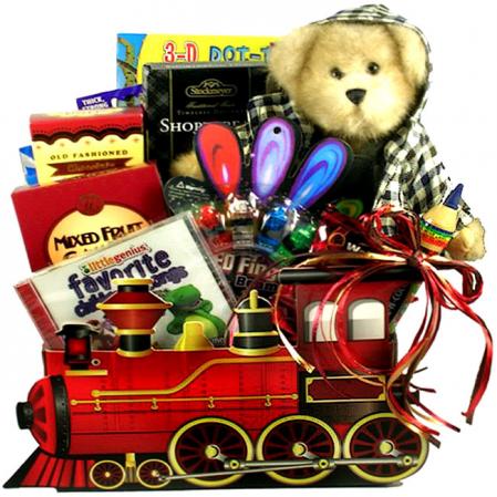 All Aboard, Train Basket for Kids