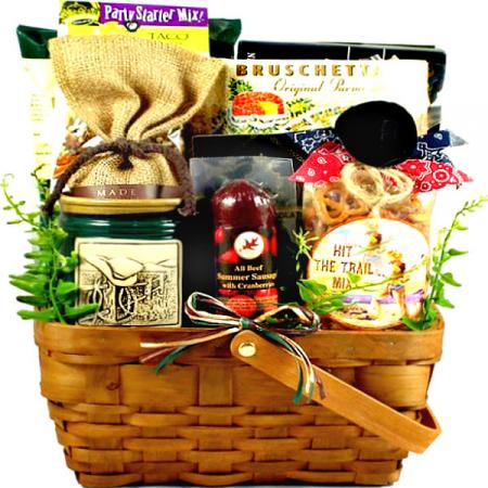 Dude Western Gift Basket