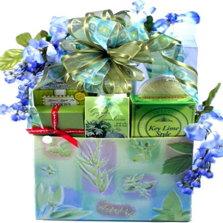 Spa Gift Basket For Her, Wisteria 