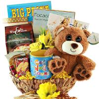 get well teddy bear gourmet gift