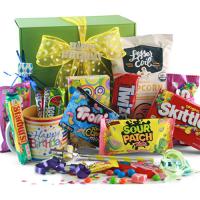 birthday blowout gift basket of candy
