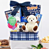Thank you teddy bear gift basket