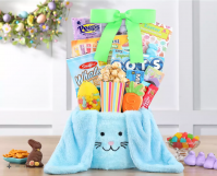 Blue Easter Bunny Basket