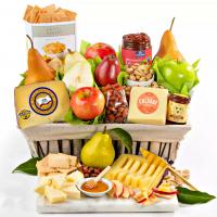 Delightful Fruit and Nut Gift Basket