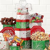 Holiday Season Gift Tower