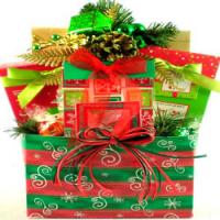 Holiday Gift Tote Deck The Halls