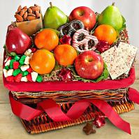 winter delights fruit basket