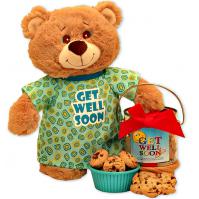 Sweet As Honey, Gift Basket with teddy bear and cookies