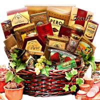 giant gourmet food gift basket