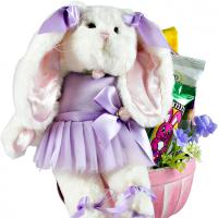 Easter bunny gift baskets for girls