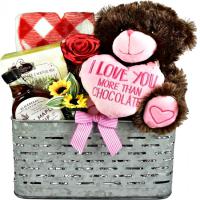 snuggle bear gift basket