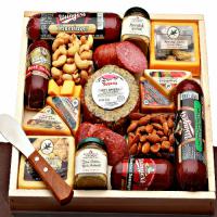 meat and cheese gift tray