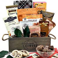 large coffee gift basket to send