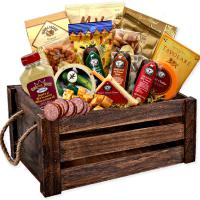best snack cheese and sausage crate to send by mail
